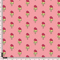 Pink and Red Popsicle Print Muslin Fabric for Kids – popsicle1