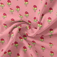 Pink and Red Popsicle Print Muslin Fabric for Kids – popsicle3