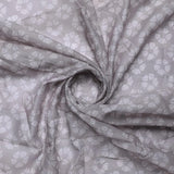 Chanderi Fabric with Gray Floral & Butti Design – ch 0 fvs2022655 110 chanderi fabric with gray floral and butti design 1