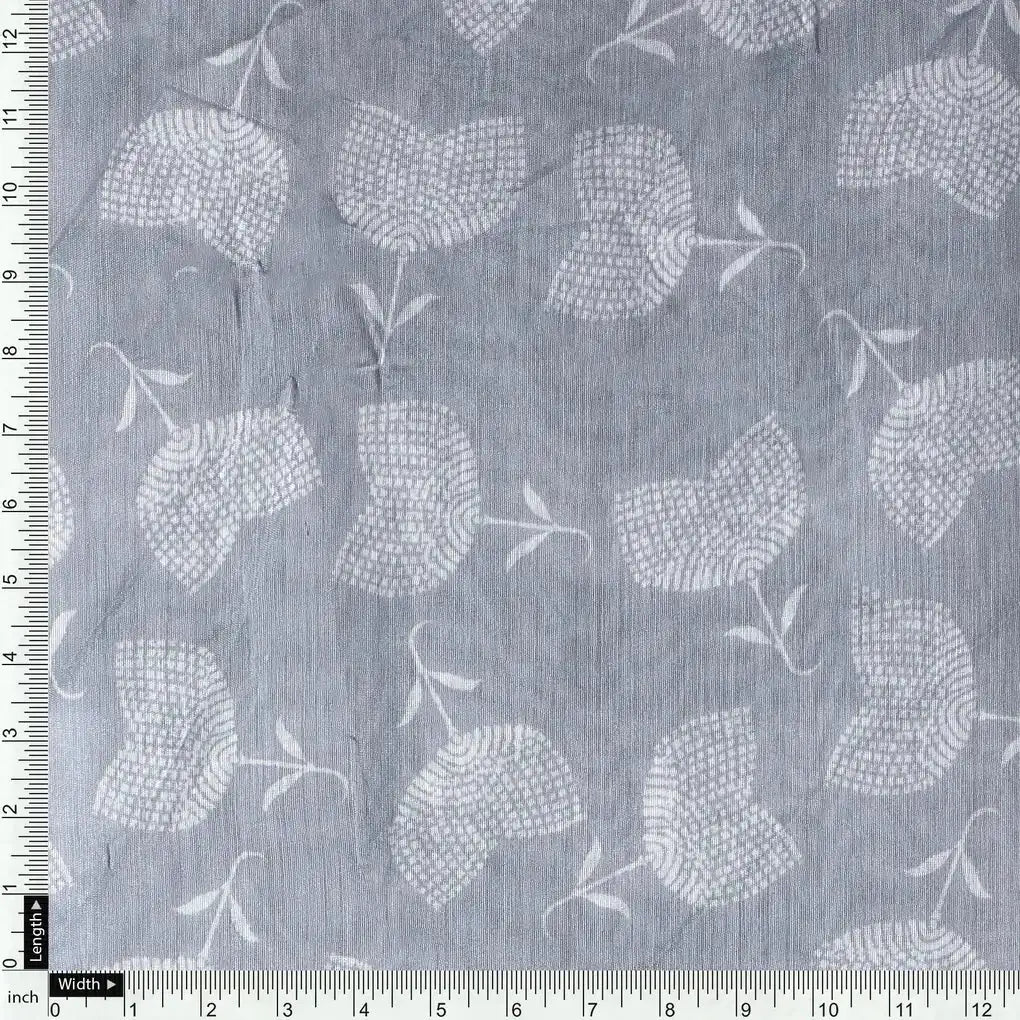Chanderi Digital Printed Fabric in Gray with Decorative Pattern – ch 0 fvs2022660 110 chanderi digital printed fabric in gray with decorative pattern 4