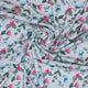 Flower With Olive Leaf Digital Printed Fabric - Crepe – cr 0 ma0109 110 flower with olive leaf digital printed fabric crepe 1