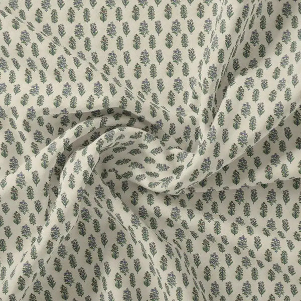 Pastel Green Flower Silk Crepe Printed Fabric – cr 0 ma01217 110 pastel green flower silk crepe printed fabric 1