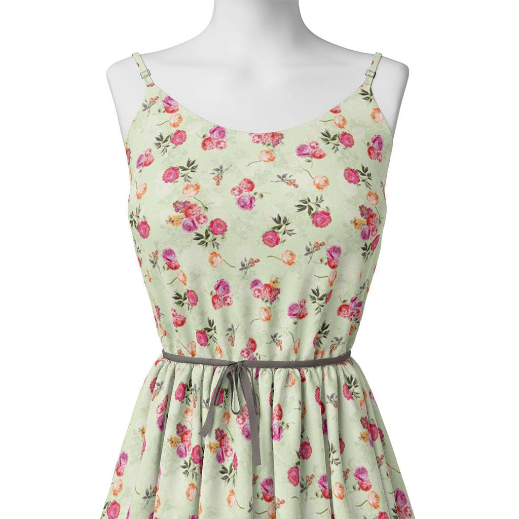 Pista Flower Silk Crepe Printed Fabric – cr 0 ma012229 110 pista flower silk crepe printed fabric 2