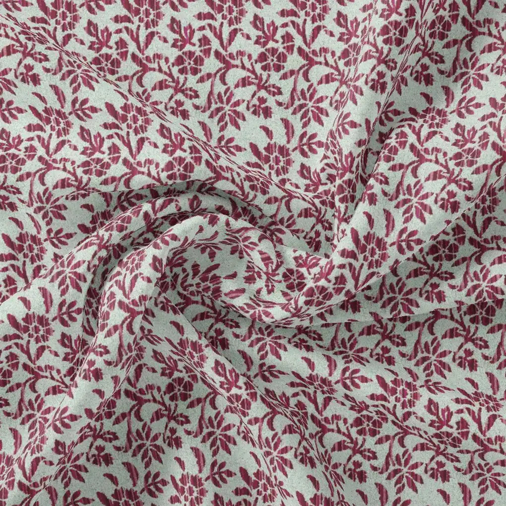 Off White Flower Silk Crepe Printed Fabric – cr 0 ma012253 110 off white flower silk crepe printed fabric 1