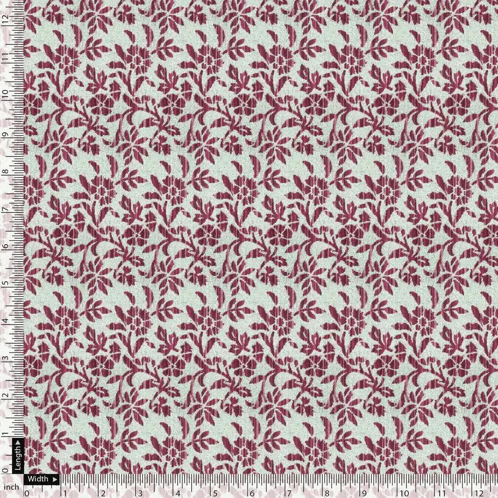 Off White Flower Silk Crepe Printed Fabric – cr 0 ma012253 110 off white flower silk crepe printed fabric 5