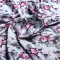 Vintage Floral Art Collection Digital Printed Fabric - Silk Crepe – cr 0 ma015211 110 vintage floral art collection digital printed fabric silk crepe 1