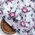 Vintage Floral Art Collection Digital Printed Fabric - Silk Crepe – cr 0 ma015211 110 vintage floral art collection digital printed fabric silk crepe 2