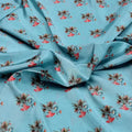 Vintage Flower Repeat Digital Printed Fabric - Crepe – cr 0 ma0156 110 vintage flower repeat digital printed fabric crepe 3