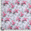 Tiny Daffodil Flower With Birch Leaves Digital Printed Fabric - Silk Crepe – cr 0 ma016202 110 tiny daffodil flower with birch leaves digital printed fabric silk crepe 4