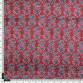 Decorative Flower Tree Redish Digital Printed Fabric - Crepe – cr 0 ma0182 110 decorative flower tree redish digital printed fabric crepe 4