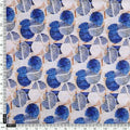 Stylized Round Leaf Digital Printed Fabric - Crepe – cr 0 ma01977 110 stylized round leaf digital printed fabric crepe 4