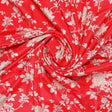 Flower Bunch On Dreamy Orange Digital Printed Fabric  - Crepe – cr 0 ma03131p3 110 flower bunch on dreamy orange digital printed fabric crepe 1