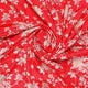 Flower Bunch On Dreamy Orange Digital Printed Fabric  - Crepe – cr 0 ma03131p3 110 flower bunch on dreamy orange digital printed fabric crepe 1