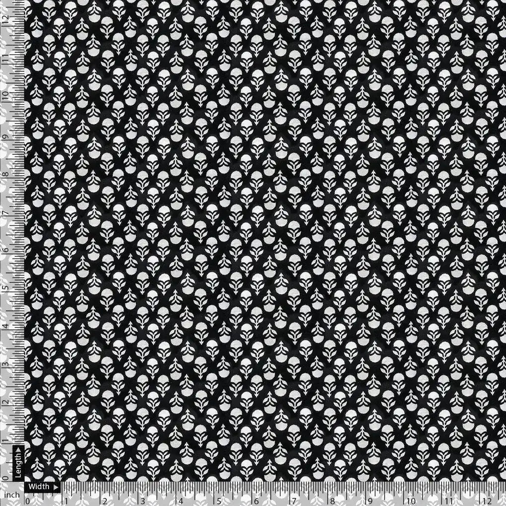 Tiny Beautiful Reverse Flower Digital Printed Fabric - Crepe – cr 0 ma0412 110 tiny beautiful reverse flower digital printed fabric crepe 4