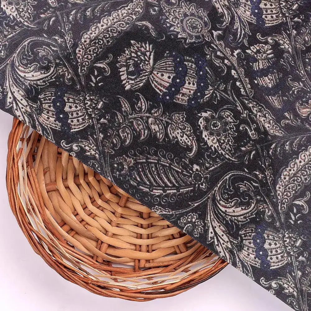 Brown Paisley Seamless Digital Printed Fabric – cr 0 ma06308 110 brown paisley seamless digital printed fabric 2