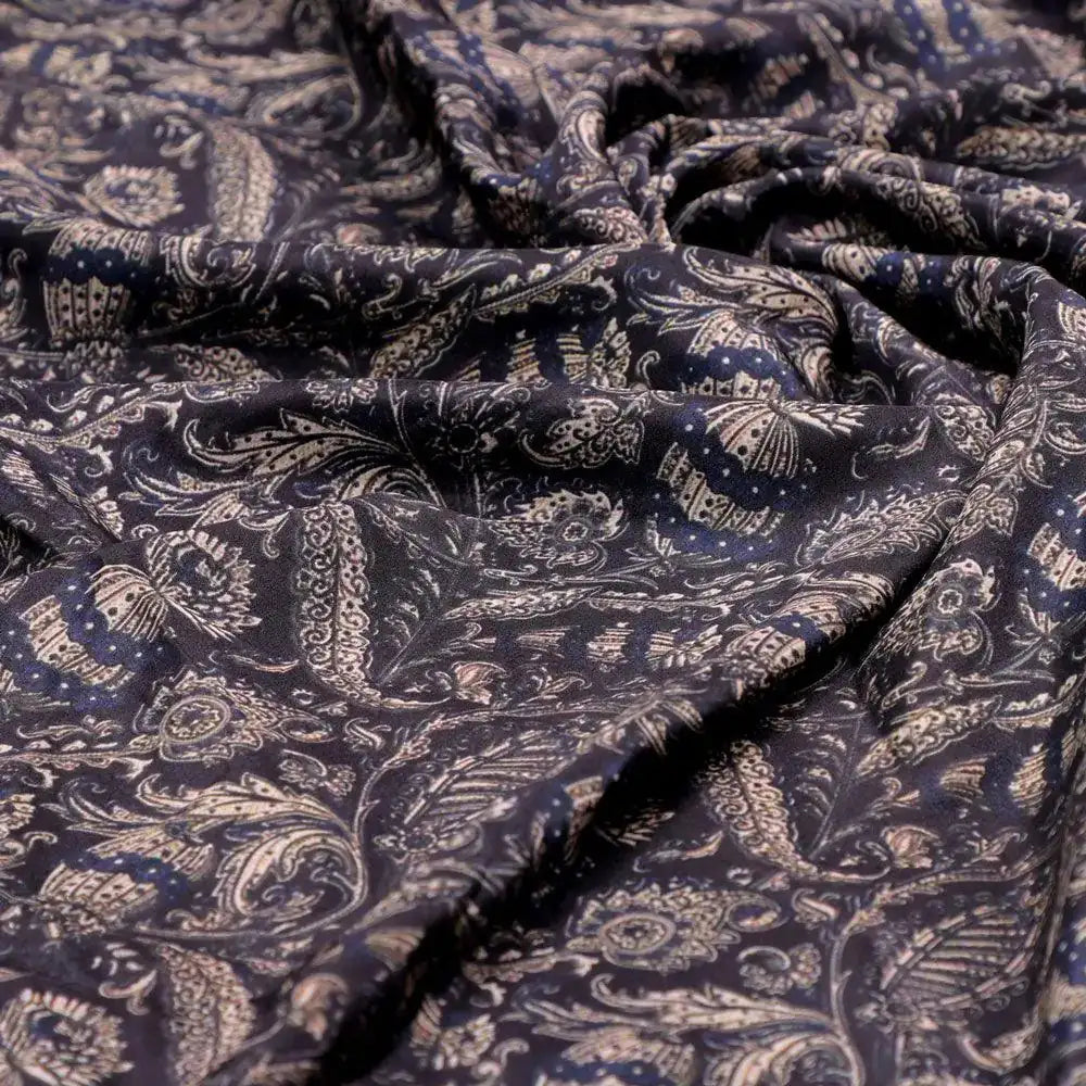 Brown Paisley Seamless Digital Printed Fabric – cr 0 ma06308 110 brown paisley seamless digital printed fabric 3
