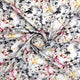 Calico Flower Yellow And Purple Floral Digital Printed Fabric - Silk Crepe – cr 0 ma07184 110 calico flower yellow and purple floral digital printed fabric silk crepe 1