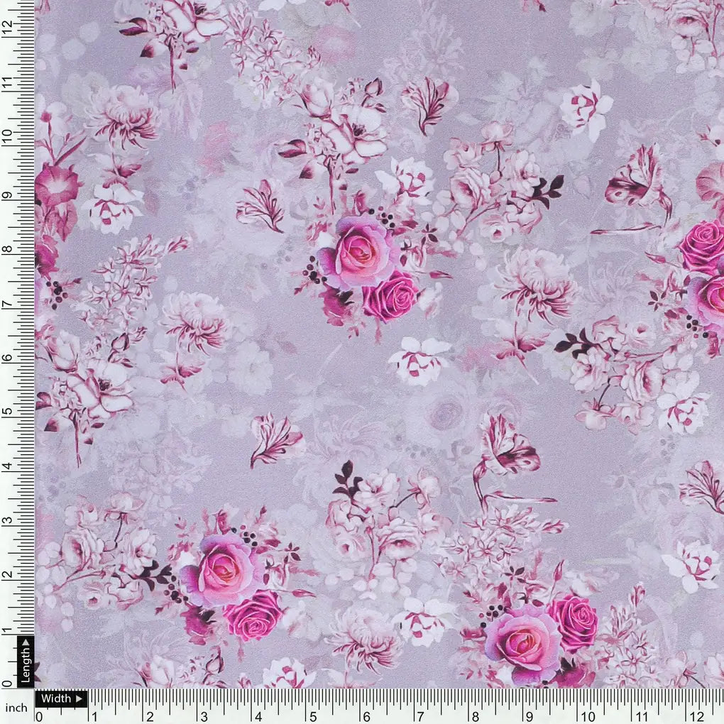 Tiny Roses Of Seamless Pattern Digital Printed Fabric - Silk Crepe – cr 0 ma08607 110 tiny roses of seamless pattern digital printed fabric silk crepe 4