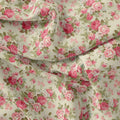 Bunch Of Flower White Orchid Digital Printed Fabric - Silk Crepe – cr 0 ma09113 110 bunch of flower white orchid digital printed fabric silk crepe 3