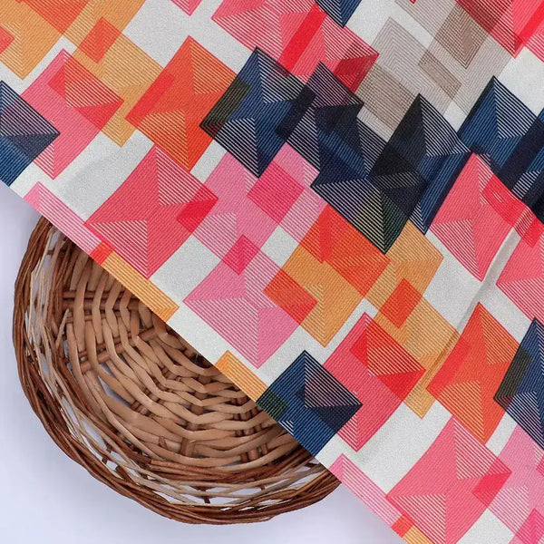 Abstract Squares Digital Printed Fabric – cr 0 ta01098 110 abstract squares digital printed fabric 2 - alternate view