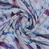 Feathers Digital Printed Fabric – cr 0 ta01149 110 feathers digital printed fabric 1