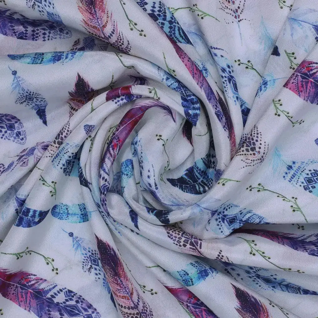 Feathers Digital Printed Fabric – cr 0 ta01149 110 feathers digital printed fabric 1