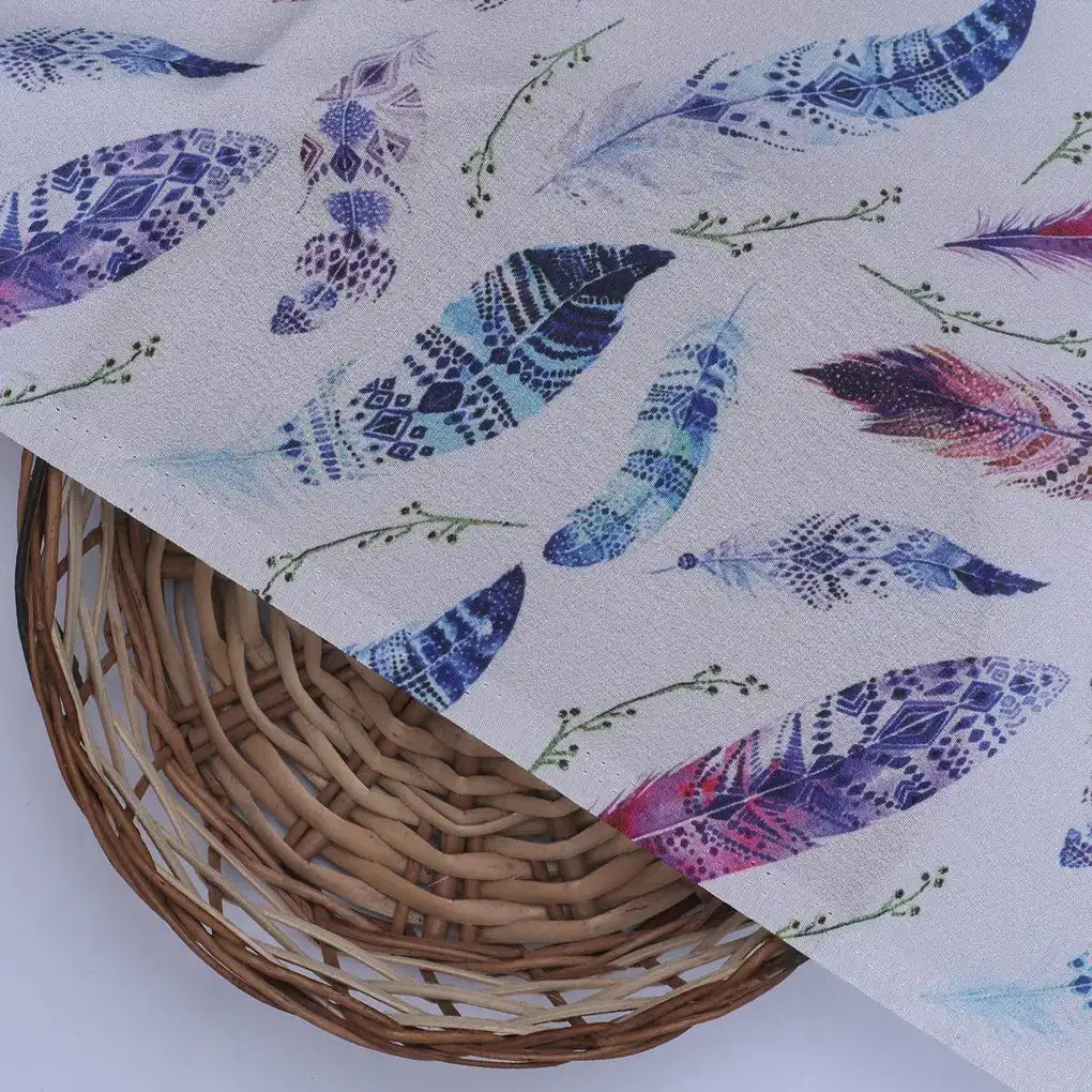 Feathers Digital Printed Fabric – cr 0 ta01149 110 feathers digital printed fabric 2