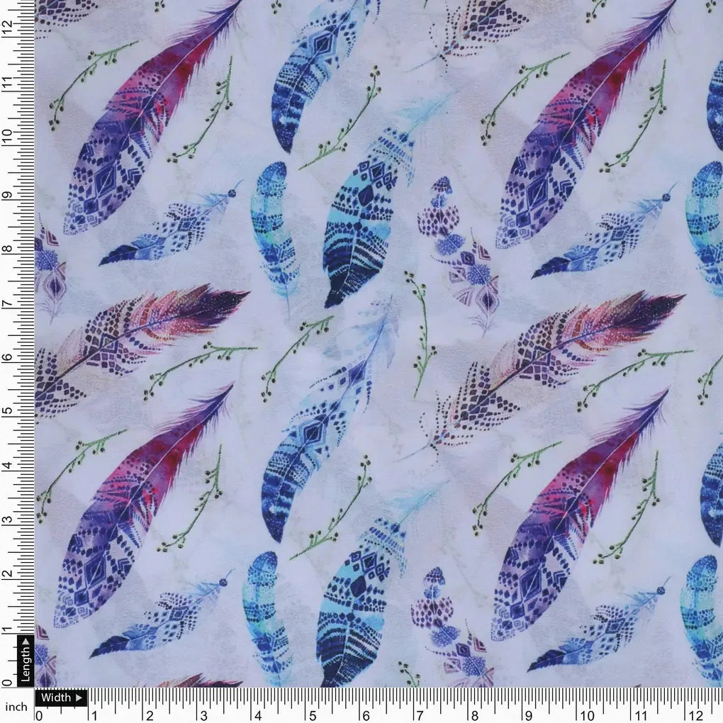 Feathers Digital Printed Fabric – cr 0 ta01149 110 feathers digital printed fabric 4