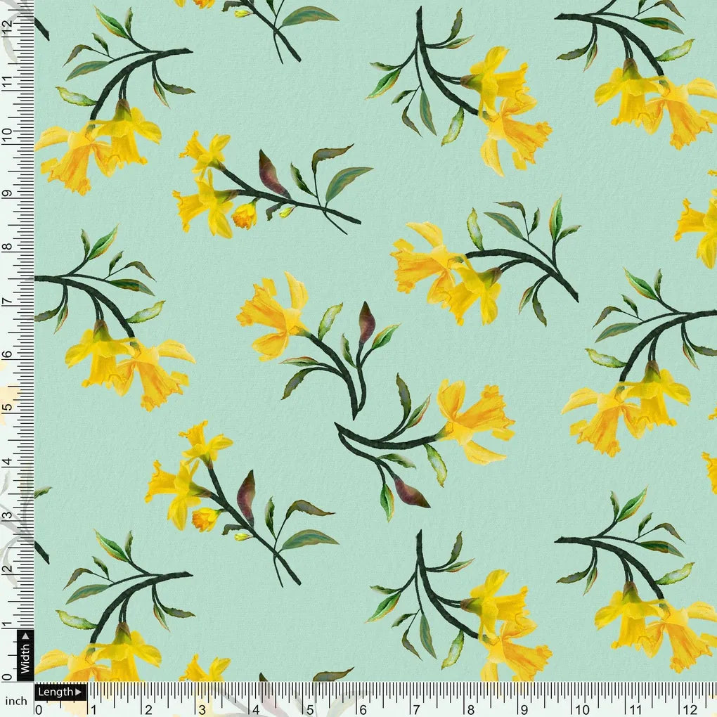 Seamles Yellow Floral Digital Printed Fabric – cr 0 ta01241 110 seamles yellow floral digital printed fabric 4