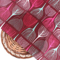 Bold Colourful Mahogany Leaf Digital Printed Fabric - Silk Crepe – cr 0 ta0169 110 bold colourful mahogany leaf digital printed fabric silk crepe 2