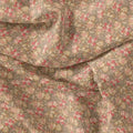 Decorative Leaves With Chiku Brown Digital Printed Fabric - Crepe – cr 0 ta05682 110 decorative leaves with chiku brown digital printed fabric crepe 3
