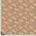 Decorative Leaves With Chiku Brown Digital Printed Fabric - Crepe – cr 0 ta05682 110 decorative leaves with chiku brown digital printed fabric crepe 4