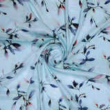 Bluish Thin And Light Leaves Digital Printed Fabric - Crepe – cr 0 ta05861p2 110 bluish thin and light leaves digital printed fabric crepe 1