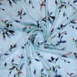 Bluish Thin And Light Leaves Digital Printed Fabric - Crepe – cr 0 ta05861p2 110 bluish thin and light leaves digital printed fabric crepe 1
