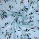 Bluish Thin And Light Leaves Digital Printed Fabric - Crepe – cr 0 ta05861p2 110 bluish thin and light leaves digital printed fabric crepe 1