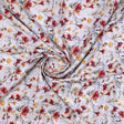Daisy Branch Of White Flower Digital Printed Fabric - Silk Crepe – cr 0 ta06071 110 daisy branch of white flower digital printed fabric silk crepe 1