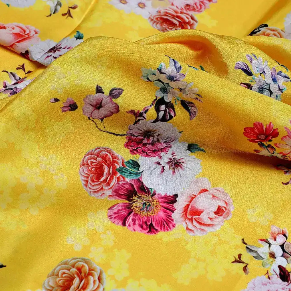 Beautiful Yellow Base Floral Bunch Digital Printed Fabric – cr 0 ta06677 110 beautiful yellow base floral bunch digital printed fabric 3