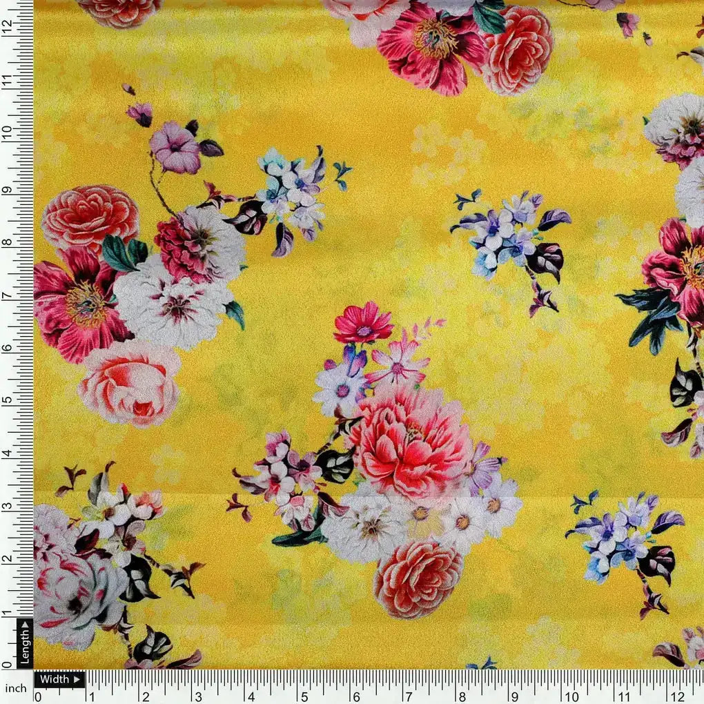 Beautiful Yellow Base Floral Bunch Digital Printed Fabric – cr 0 ta06677 110 beautiful yellow base floral bunch digital printed fabric 4