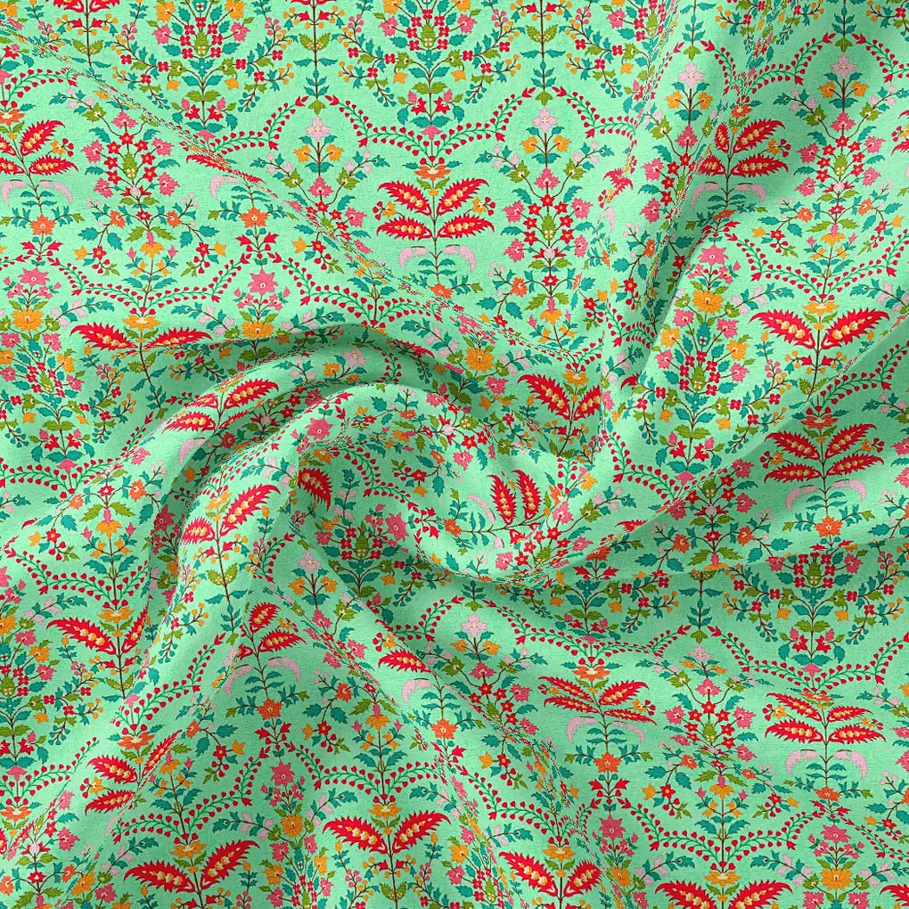 Morden Paint Of Art Multicolour Digital Printed Fabric - Silk Crepe – cr 0 ta07369 110 morden paint of art multicolour digital printed fabric silk crepe 1