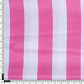 Peach And Pink Stripes Digital Printed Fabric  - Crepe – cr 0 ta07536 110 peach and pink stripes digital printed fabric crepe 4