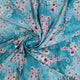Periwinkle Floral Spring Flower Digital Printed Fabric - Silk Crepe – cr 0 ta07570p4 110 periwinkle floral spring flower digital printed fabric silk crepe 1