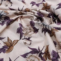 Vintage Look Flower Digital Printed Fabric - Crepe – cr 0 ta07596 110 vintage look flower digital printed fabric crepe 3