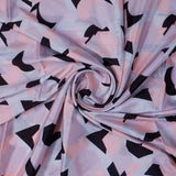 Colourful Geometric Shape Digital Printed Fabric - Silk Crepe – cr 0 ta07611a 110 colourful geometric shape digital printed fabric silk crepe 1
