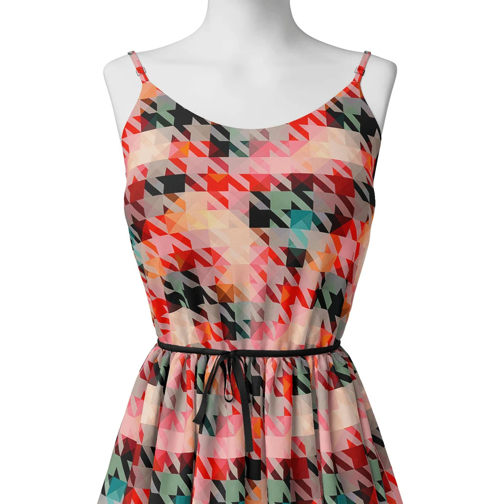 Attractive Multicolor Abstract Pattern Digital Printed Fabric - Silk Crepe – cr 0 ta07709a 110 attractive multicolor abstract pattern digital printed fabric silk crepe 2