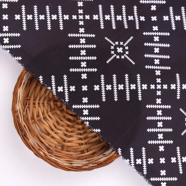Morden Digital Art Of Doted Lining Digital Printed Fabric - Silk Crepe – cr 0 ta08267p 110 morden digital art of doted lining digital printed fabric silk crepe 2 - alternate view