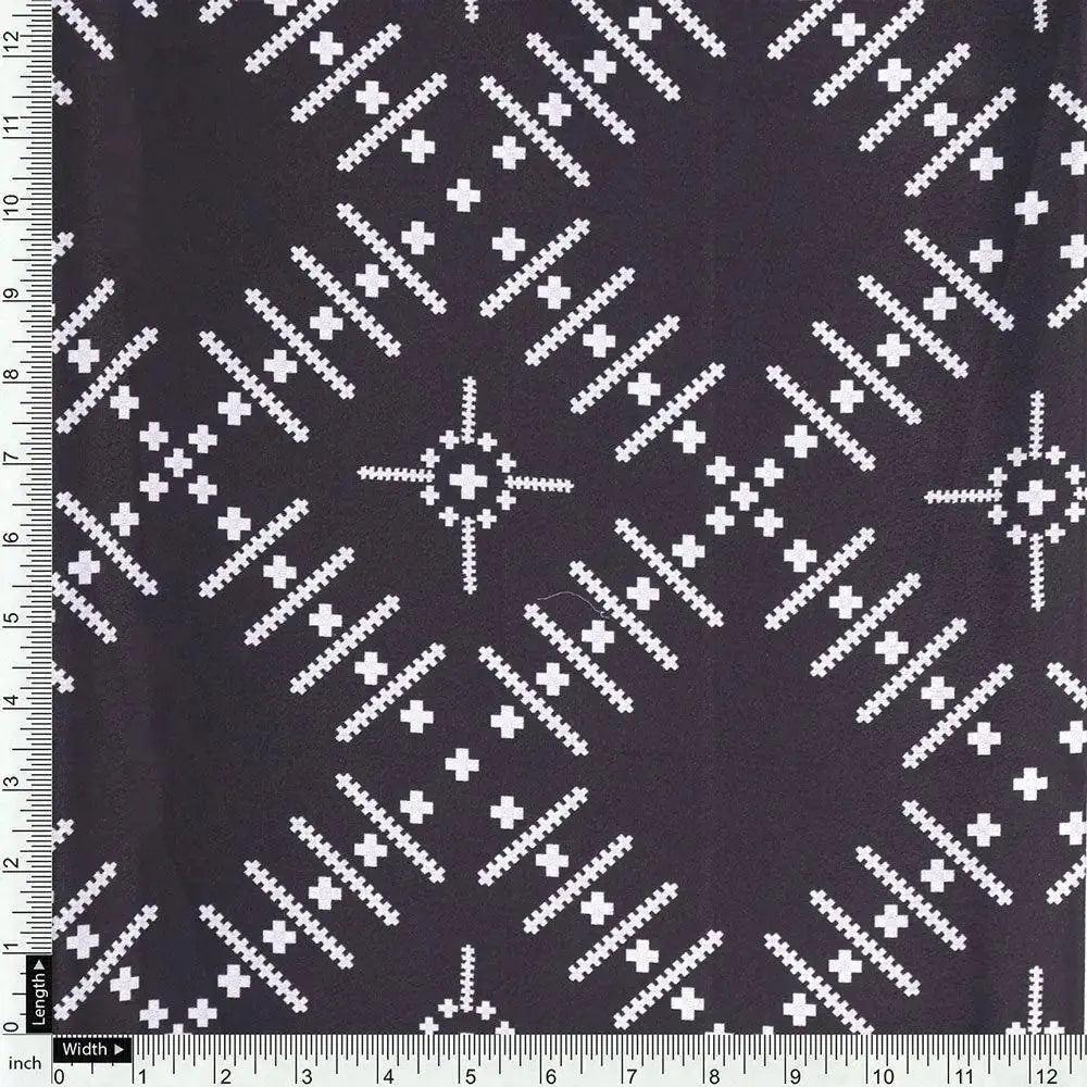 Morden Digital Art Of Doted Lining Digital Printed Fabric - Silk Crepe – cr 0 ta08267p 110 morden digital art of doted lining digital printed fabric silk crepe 4