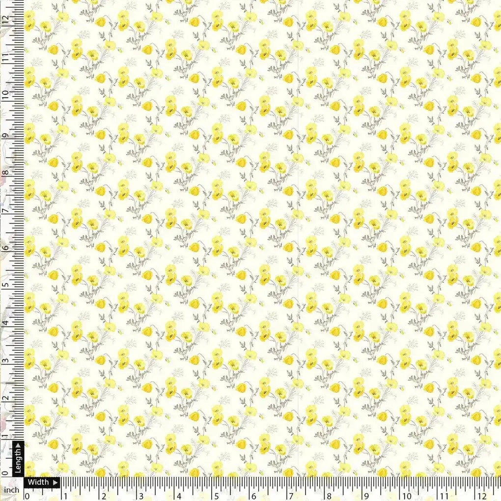 Decorative Tiny Chintz With Violet Flower Digital Printed Fabric - Silk Crepe – cr 0 ta08274p 110 decorative tiny chintz with violet flower digital printed fabric silk crepe 4