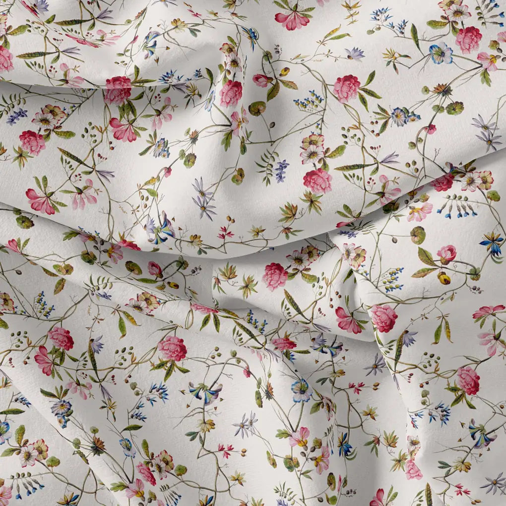 Abstract Colourful Flower Art Digital Printed Fabric - Silk Crepe – cr 0 ta08275p 110 abstract colourful flower art digital printed fabric silk crepe 3