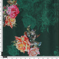 Beautiful Roses With Leaves Digital Printed Fabric - Silk Crepe – cr 0 ta08286p3 110 beautiful roses with leaves digital printed fabric silk crepe 4