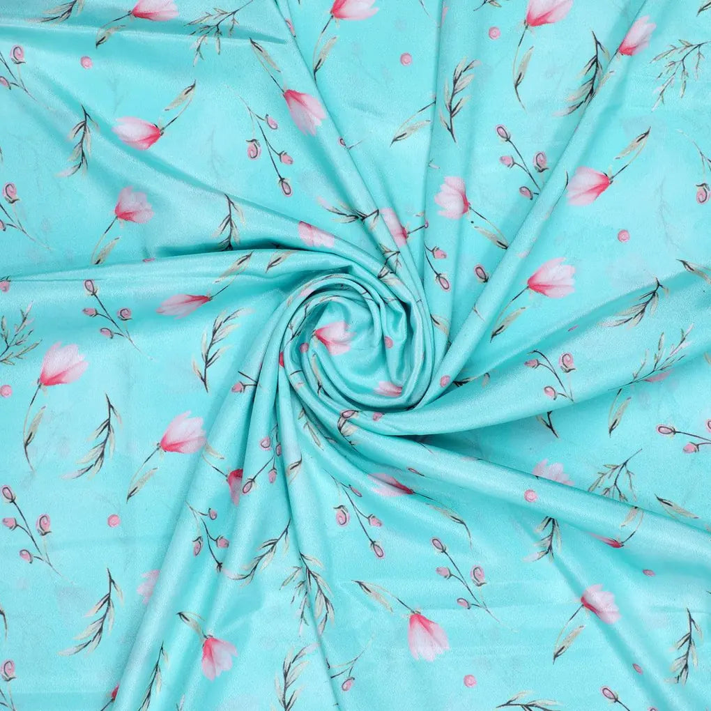 Romantic And Feminine Digital Printed Fabric - Crepe – cr 0 ta08310 110 romantic and feminine digital printed fabric crepe 1